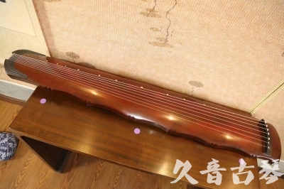 江门市●久音古琴  ●典藏系列 20230726 [红洒金竹节]